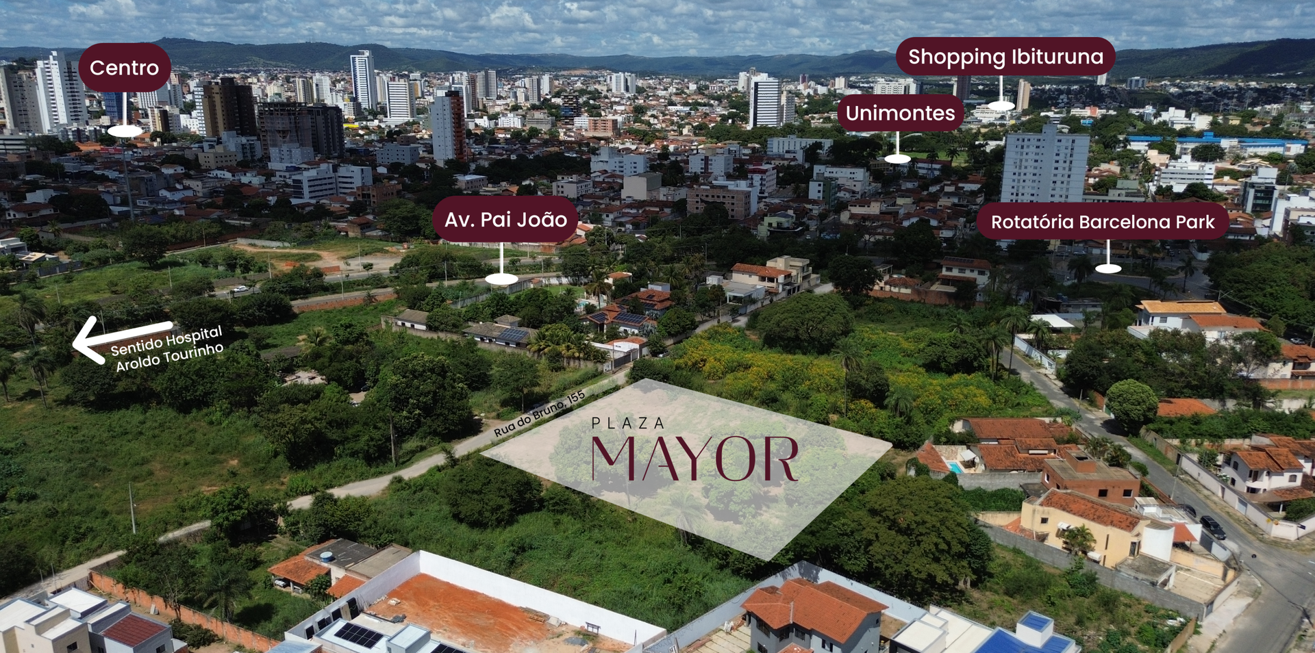 Mapa de localização Plaza Mayor
